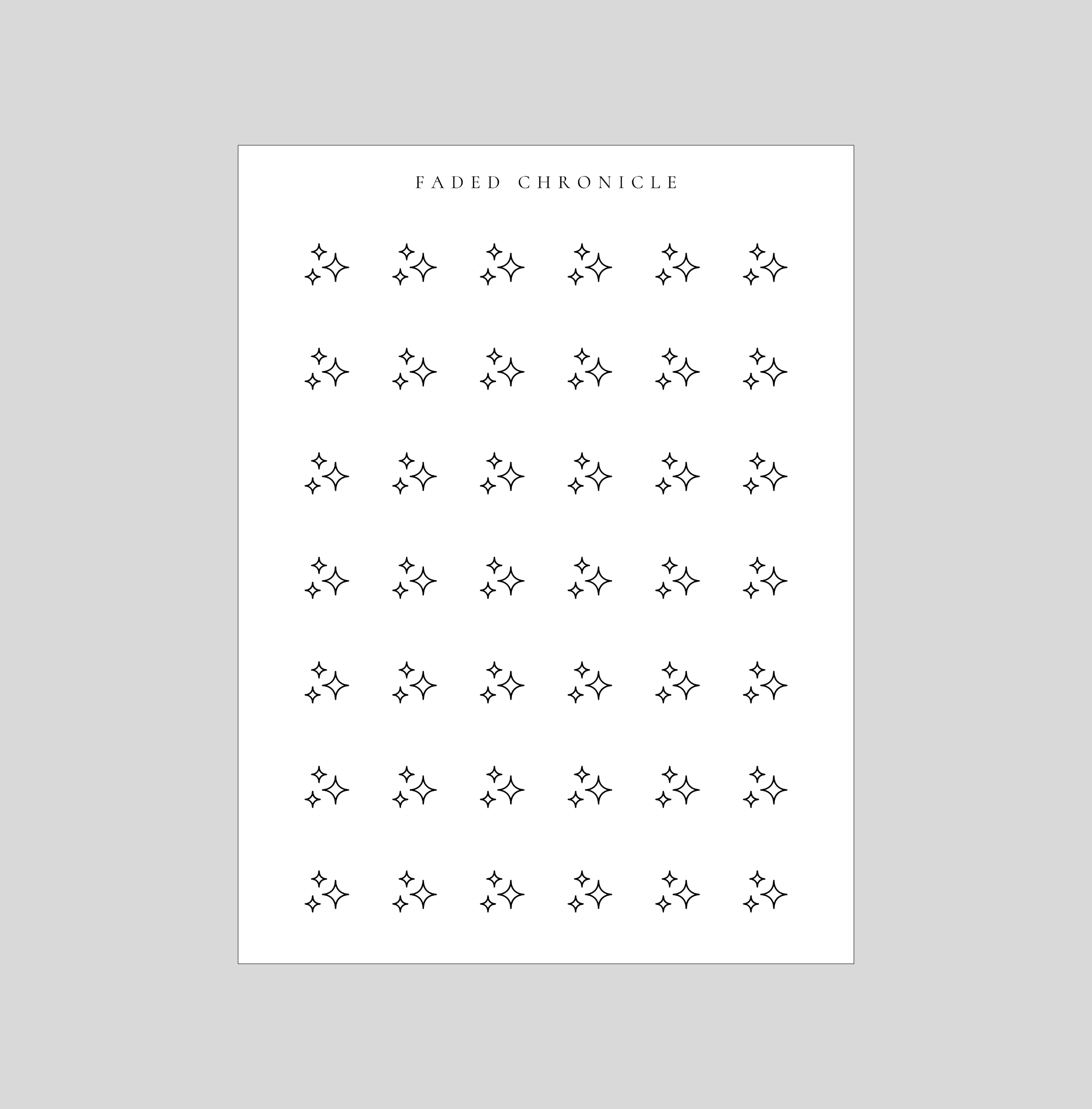 minimal icon - star