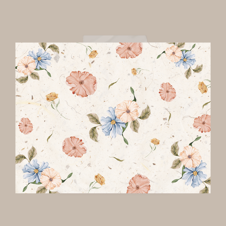 Wildflower Rhapsody pattern paper