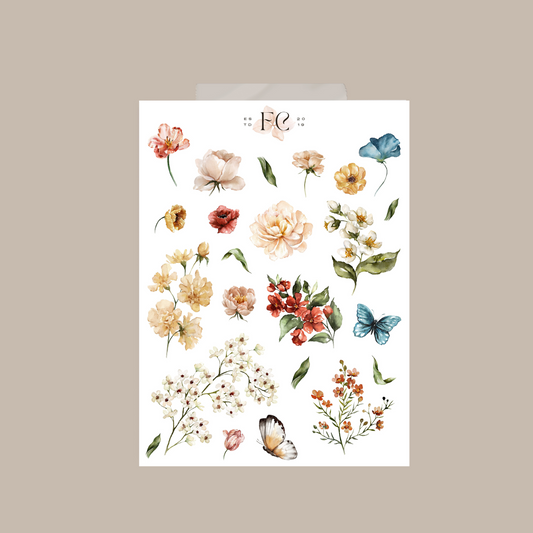 Spring Moments Deco sticker Printable