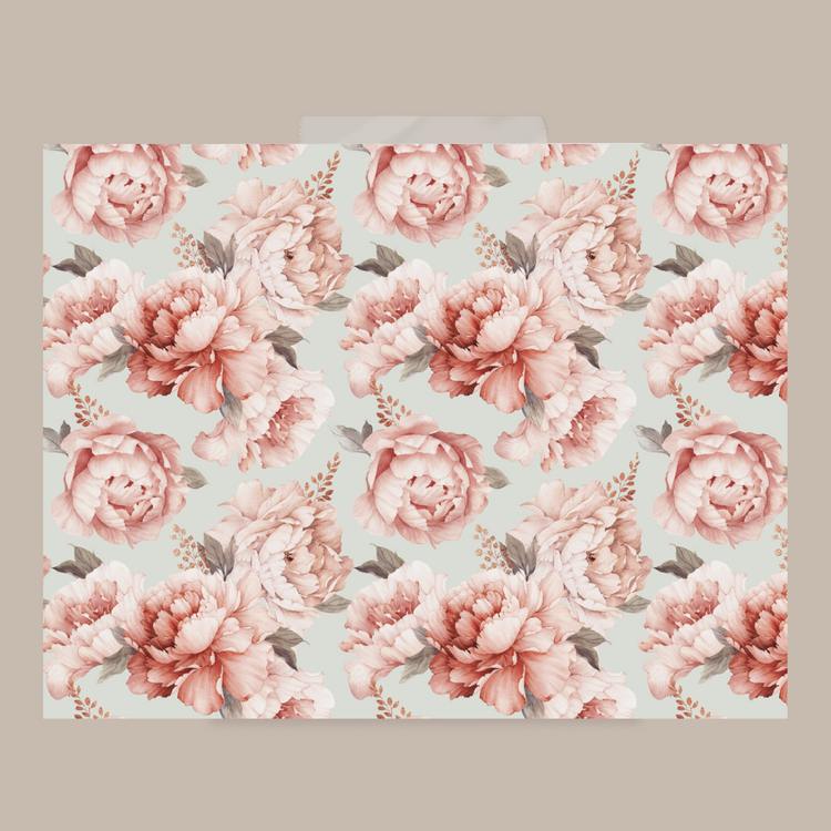 Vintage Rose pattern paper Digital