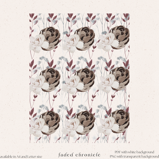 Fall digital pattern paper