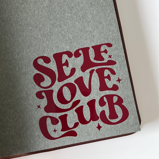 "Self Love Club" Vinyl sticker