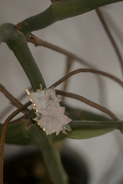 Sep Stationery Kit Special item - Pink Floral Magnetic Pin