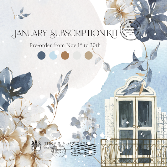 January Stationery Kit Extra