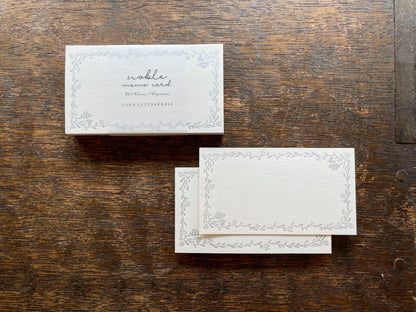 OEDA letterpress noble memo cards