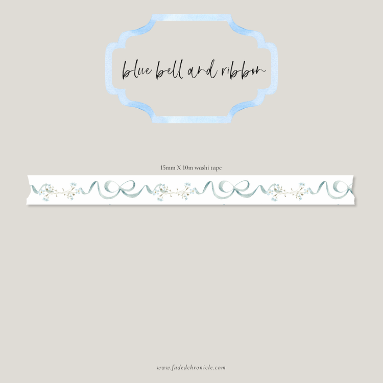 Blue bell washi tape 15mm